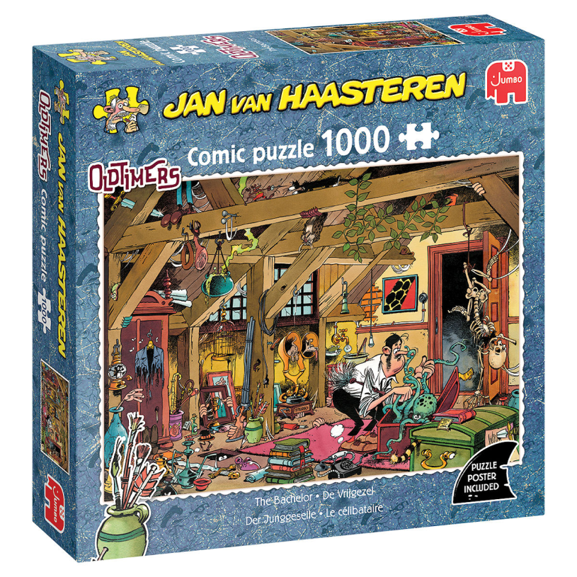 Jumbo puzzel 1000 st. jvh oldtimers de vrijgezel