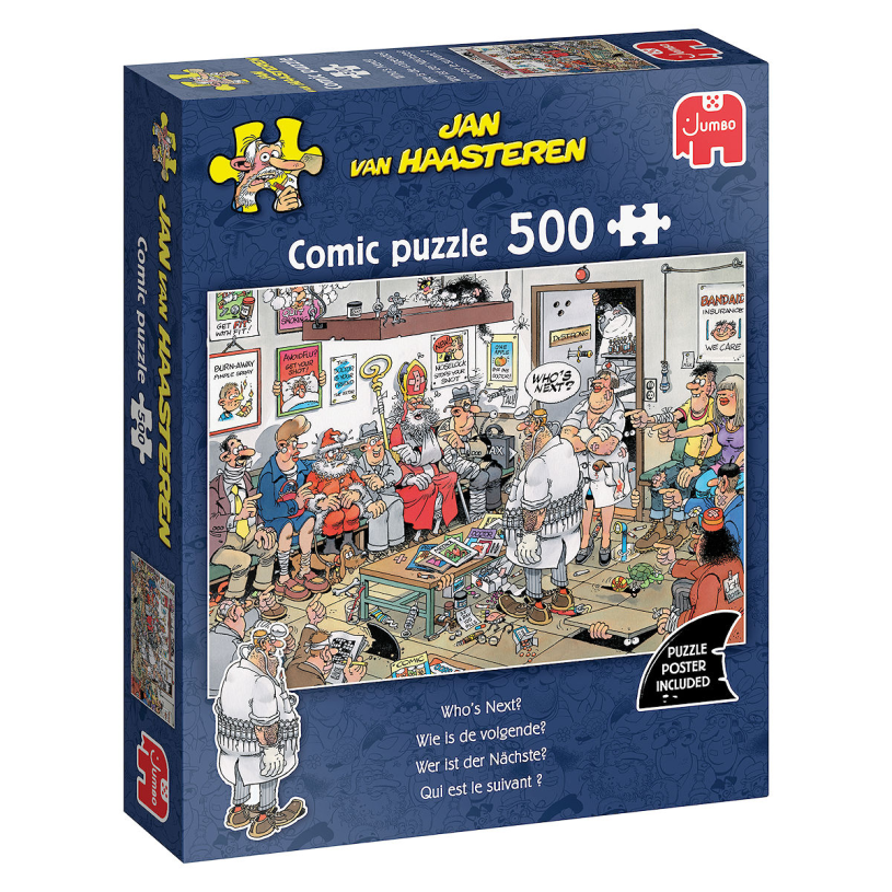 Jumbo - Puzzel 500 st. jvh - wie is de volgende?