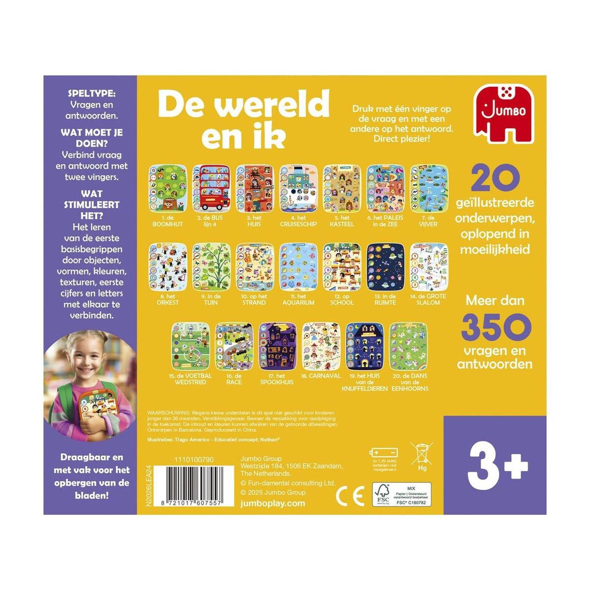 Jumbo - electro touch & learn de wereld en ik februari