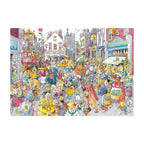 Jumbo - Wasgij retro destiny 10 - chaos in de winkelstraat! - 1000 stukjes puzzel - legpuzzel voor volwassenen