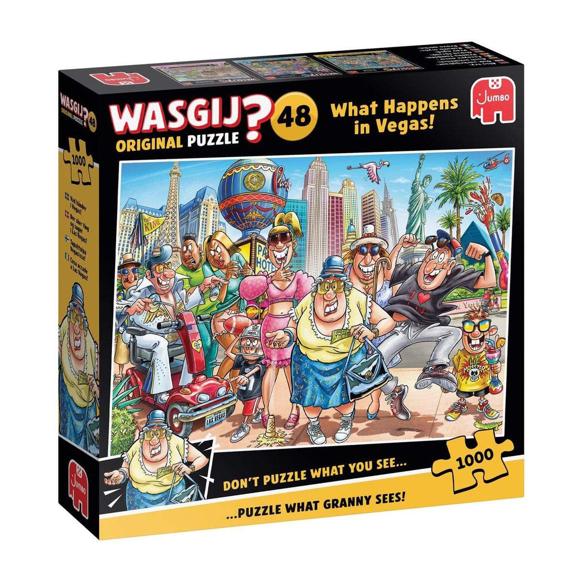 Jumbo - Wasgij original 48 - what happens in vegas! - 1000st.