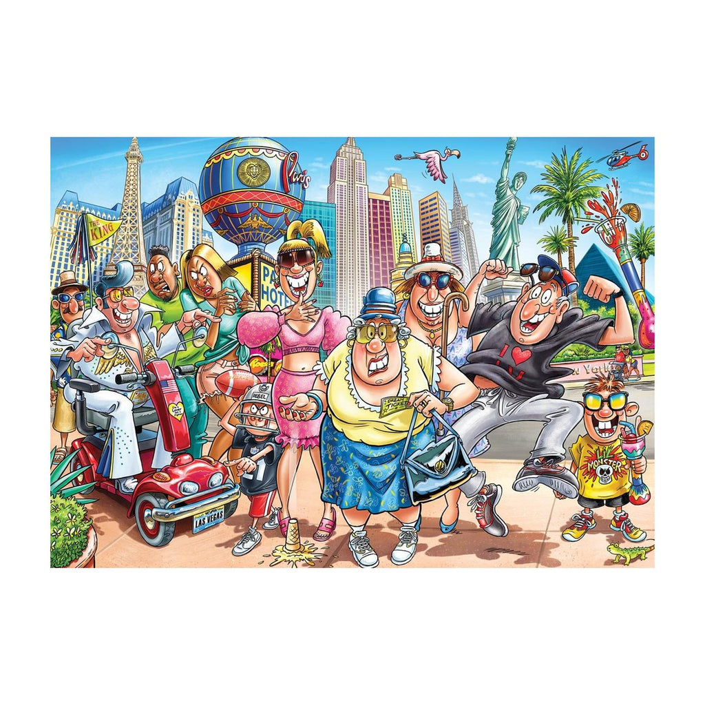 Jumbo - Wasgij original 48 - what happens in vegas! - 1000st.