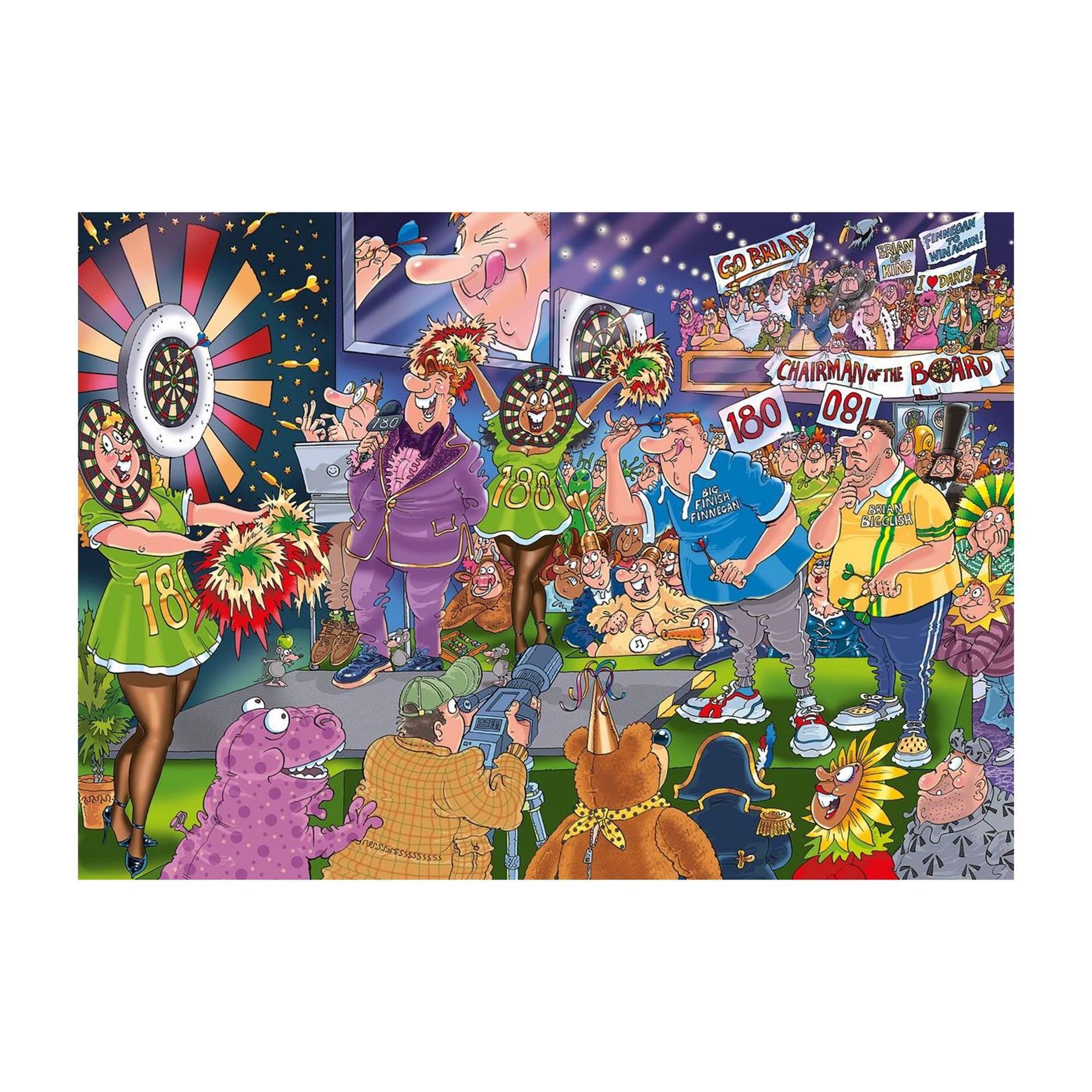 Jumbo - Wasgij mystery 30 - schot in de roos! - puzzel - 1000 stukjes