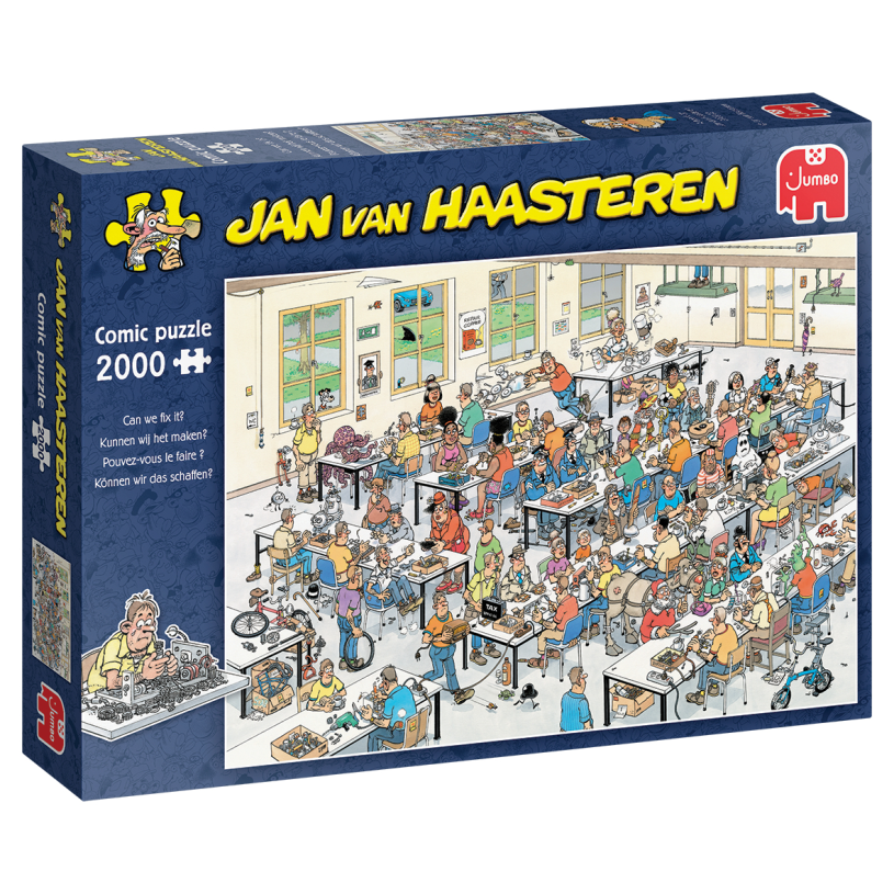 Jumbo puzzel 2000 st. jvh - kunnen wij het maken?
