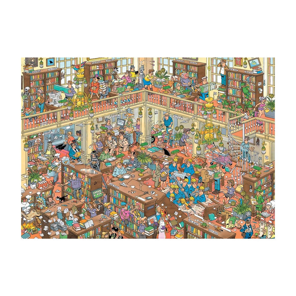 Jumbo - jan van haasteren puzzel 500 bibliotheek xl stukjes