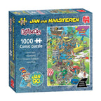 Jumbo - jan van haasteren puzzel oldtimers parcel panic 1000 stukjes