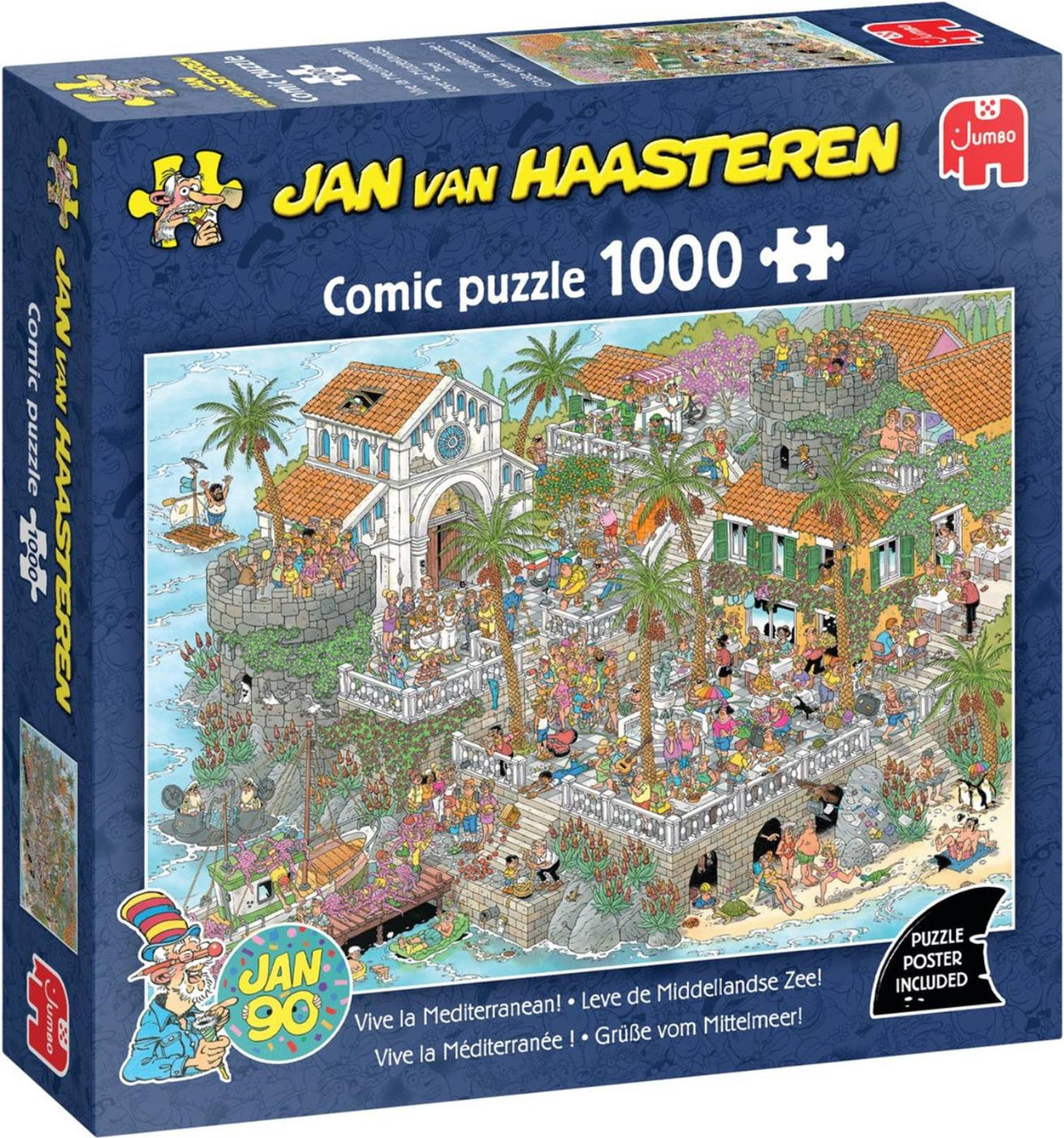 Jumbo jvh leve de middellandse zee! 1000 stukjes