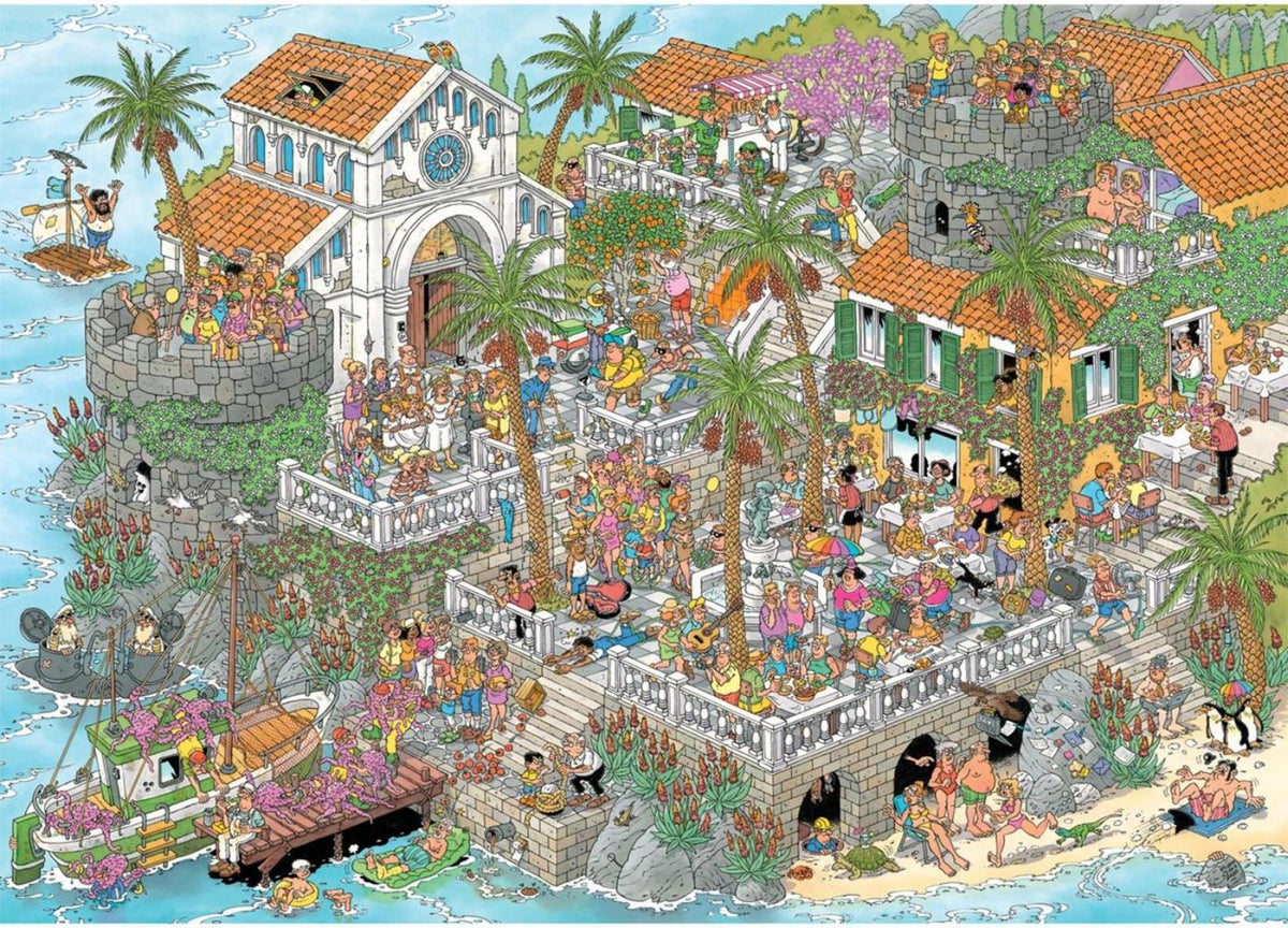 Jumbo jvh leve de middellandse zee! 1000 stukjes