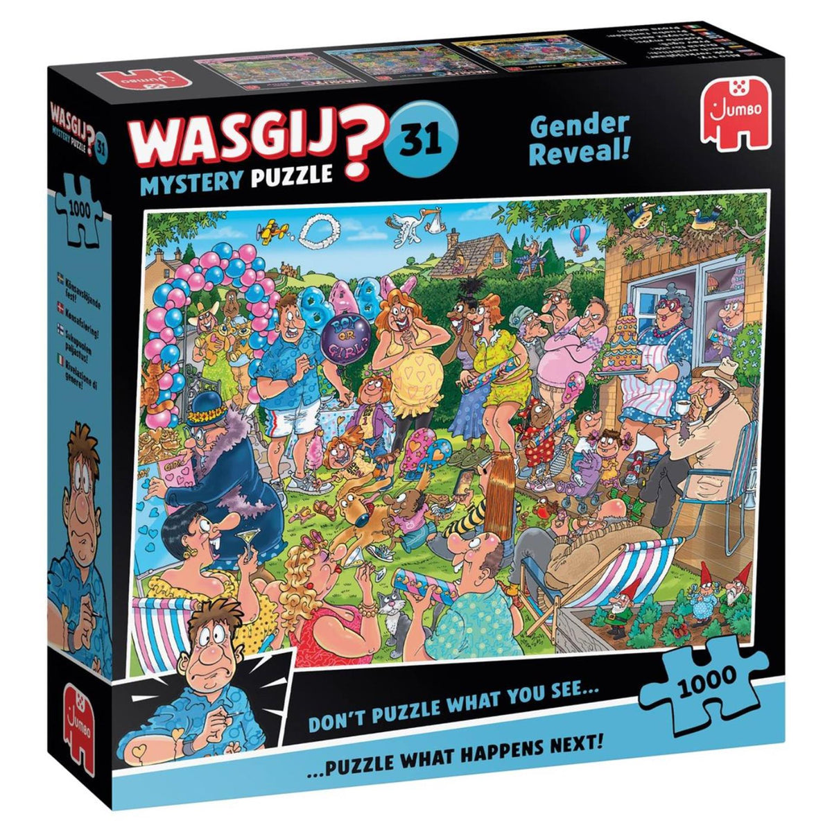 Jumbo wasgij mystery 31 - gender reveal! - 1000st.