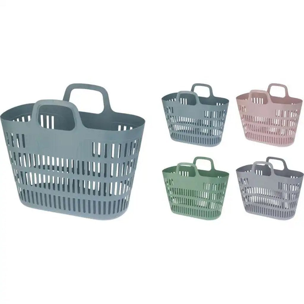 Overige Merken - Overige Merken Shopper 22x41 cm kunststof verschillende uitvoeringen