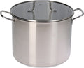 Excellent Houseware - Houseware Soeppan rvs met glazen dksel 24cm