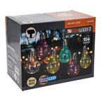 Pro Garden - Garden solar feestverlichting 10x5 led 180 cm