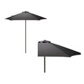 Overige Merken - Overige Merken Parasol 230x220 cm antraciet
