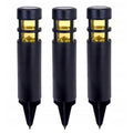Pro Garden - Garden solar tuinlampen 3 stuks zwart