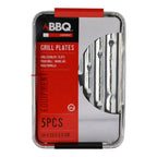 Bbq grillschalen set van 5 stuks