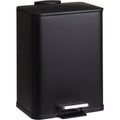 Excellent Houseware - Houseware pedaalemmer 20l mat zwart