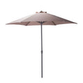 Overige Merken - Overige Merken Parasol 230x220 cm taupe
