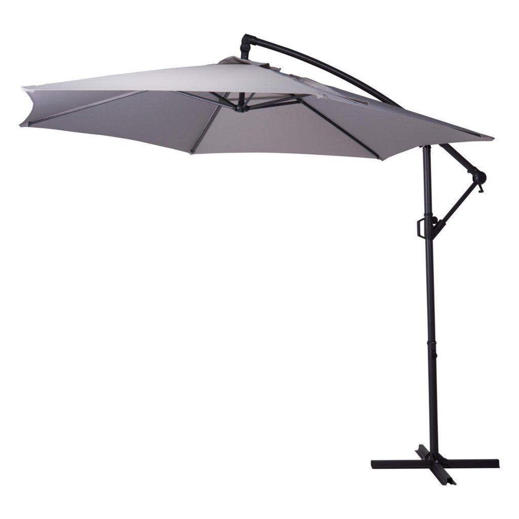 Overige Merken - Overige Merken Hangende parasol 300 cm grijs