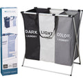 Bathroom solutions wasmand 58x40x58 cm polyester