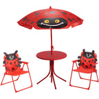 Pro Garden - Garden kinder tuinset lieveheersbeestje rood/zwart