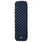 Vidaxl kampeermatras opblaasbaar 190x58x6 cm 1- persoons grijs