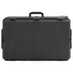 Vidaxl flightcase draagbaar 79,5x51,5x30,5 cm pp zwart