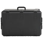 Vidaxl flightcase draagbaar 79,5x52x39 cm pp zwart