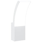 Vidaxl buitenwandlamp led gegoten aluminium wit