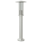 Vidaxl buitenvloerlamp 60 cm roestvrijstaal zilverkleurig