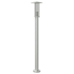 Vidaxl vloerlamp voor buiten 100 cm roestvrijstaal zilverkleurig