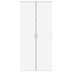VidaXL Schoenenkast 80x39x178 cm bewerkt hout wit