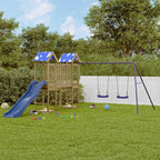 VidaXL Speelhuis geïmpregneerd grenenhout