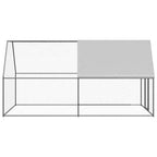 VidaXL Kippenhok 2x4x2 m gegalvaniseerd staal
