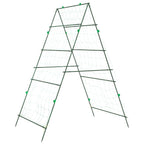 Vidaxl plantenklimrek a-frame 99x90x175,5 cm staal