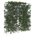 Vidaxl plantenklimrek u-vorm 181x31x182,5 cm staal