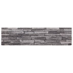 Vidaxl wandpanelen 14 st 3d 100x25 cm eps antracietkleurig