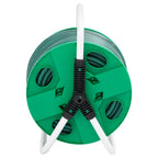 Vidaxl slanghaspel met 30 m slang vrijstaand pvc groen