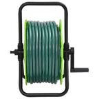 Vidaxl slanghaspel met slangkoppelset 0,75 20 m vrijstaand pvc groen