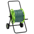Vidaxl slanghaspelkar en slangkoppelset 0,5 vrijstaand 30 m pvc groen