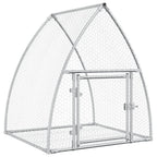 Vidaxl konijnenhok 100x105x120 cm gegalvaniseerd staal zilverkleurig