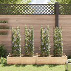 Vidaxl tomatenkooien 4 st 116 cm staal en polypropeen