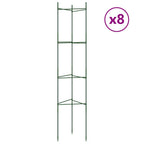 Vidaxl tomatenkooi 8 st 154 cm staal en polypropeen