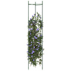 Vidaxl tomatenkooi 8 st 154 cm staal en polypropeen