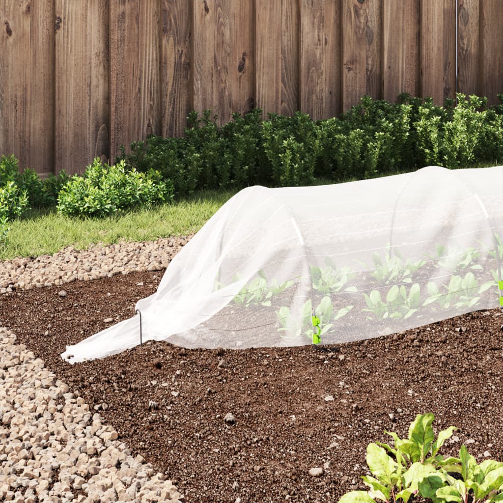 Vidaxl kweektunnels 2 st 1,5x5 m glasvezel en polypropeen