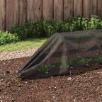 Vidaxl kweektunnels 3 st staal en polyetheen zwart