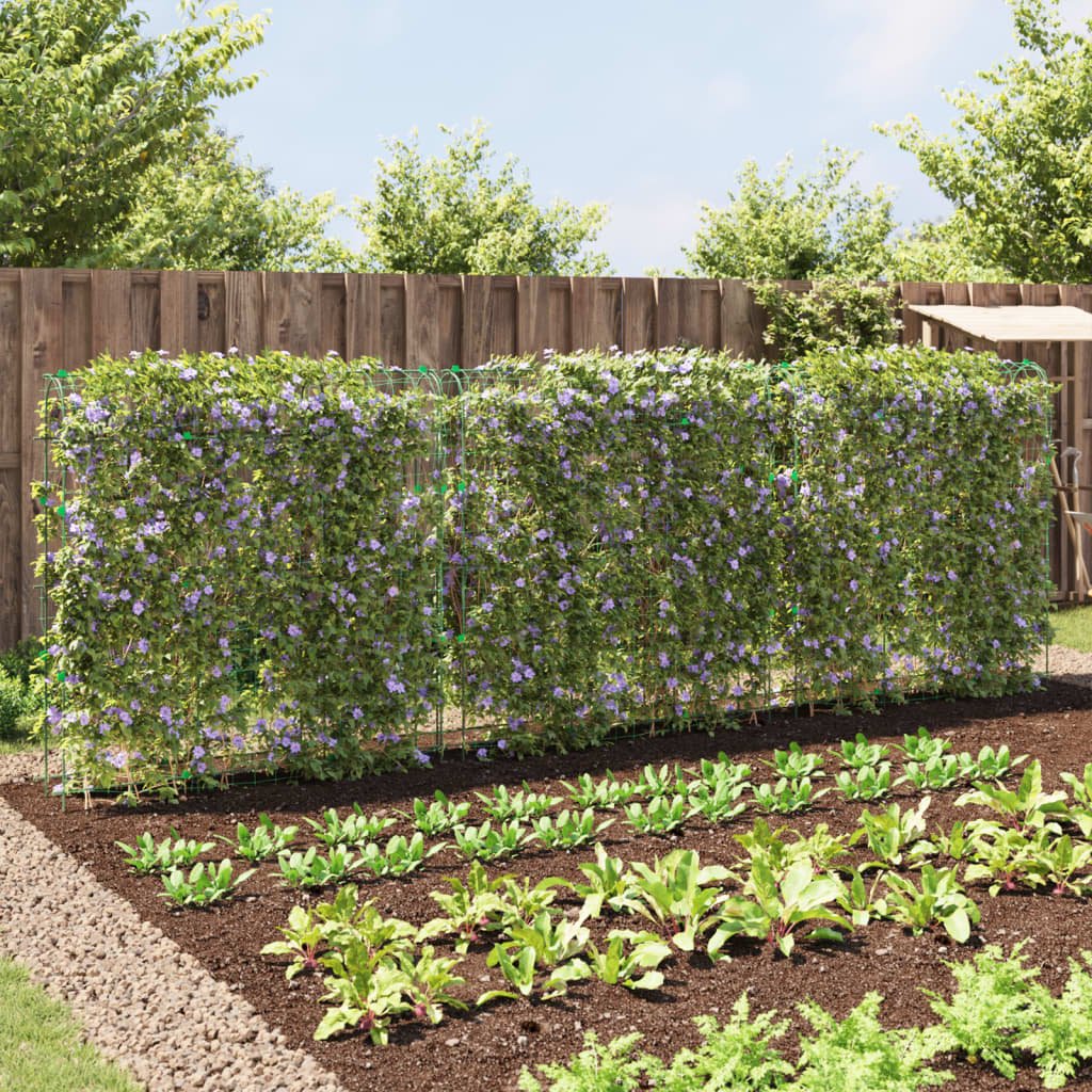Vidaxl plantenklimrekken 3 st u-frame staal
