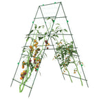 Vidaxl plantenklimrekken 4 st a-frame staal