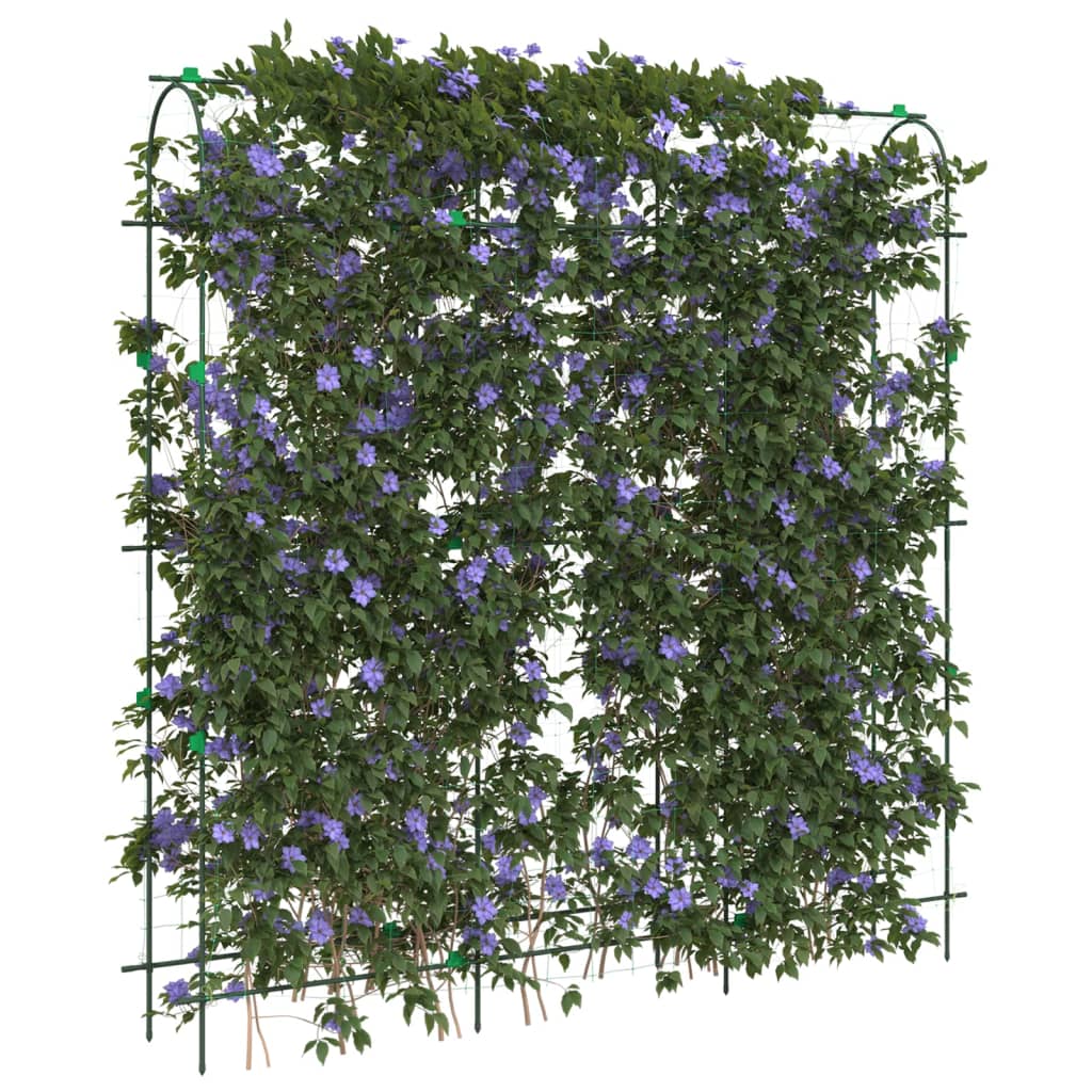 Vidaxl plantenklimrekken 4 st u-frame staal