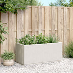 Vidaxl plantenbak 80x36x35 cm polypropeen wit