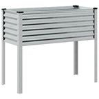 Vidaxl plantenbak 100x45x90 cm gegalvaniseerd staal